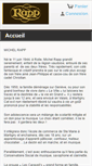 Mobile Screenshot of chocolaterie-rapp.com